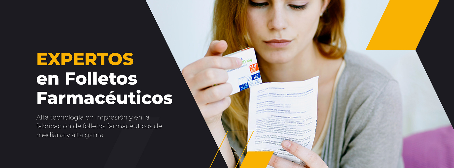 Expertos en Folletos Farmacéuticoss