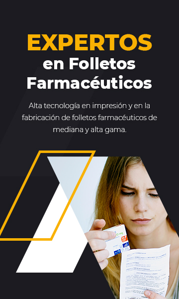 EXPERTOS EN FOLLETOS FARMACÉUTICOS